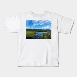 Landscape Achnasheen, Scotland Kids T-Shirt